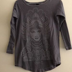OBEY 3/4 Sleeve Graphic Tee